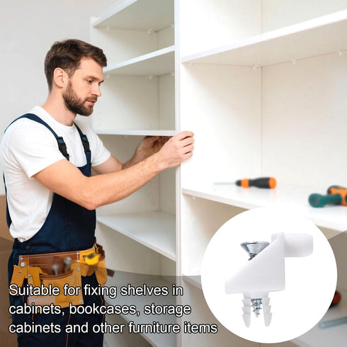 BOXOB 20pcs #101558, Shelf Support Pins for IKEA Part Shelf Support Pegs Replacement Accessories Compatible with IKEA