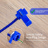 80 Pcs Quick Splice Wire Connectors, Solderless Electrical Wire Crimp Connectors Terminal Joint 22-10 AWG