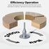 1/4" 1/8" 3/8" Straight Router Bits Shank, Cut Diameter, Cut Length, Useful for Plunging Capabilities for Cutting
