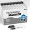 ARLTR Permanent Markers Bulk with Fine Tip, Bulk Pack of 320 with Black,