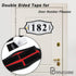 BRAVESHINE Heavy-Weight Hook and Loop Strips, Strong Adhesive Fasteners, 15 Pack 1.2x4 Inch