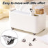 Deozu 10 1/2 Inch Pcs Mini Caster Wheels for Small Appliances, Mini Wheels, Metal Mini Casters, Small Wheels