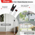 2-in-1 Jammer Jammer 1 Pack JSungo Sliding Door Security Bar, Upgrade Door Stoppers Security, Heavy-Duty Door Door