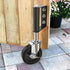 Heavy Duty Gate Caster - Spring Loaded Swivel Wheel for Wooden Gate and Fence, 220LBS Capacity