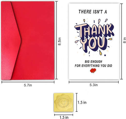 Funny Thank You Card - Perfect for Bosses and Friends