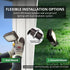 15W 1500 50W 5000K 120-277V, GKOLED LED Floodlight, Outdoor Security Fixture, Waterproof, Lumens, MH Equivalent
