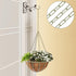 Omytie 12 Ft Heavy Duty Hanging Chain Kit with Connection Locks & Swag Ceiling Hooks for Lighting Fixture, Chandelier