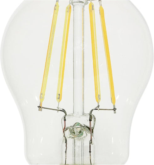 Westinghouse 5316620 4.5 Watt A15 Dimmable Clear Filament LED Light Bulb, 40 Watt Equivalent, 6 Pack