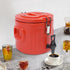 CTYSZZA Commercial (2.6 Insulated Beverage Dispenser, Ice & Hot Drink Dispenser with Spout Spigot and Portable Handles
