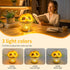 3-Color 3D-Printed Dimmable Pearl Sunflower Lamp Cordless USB-Rechargeable LED Night Light with Touch Control, Flower