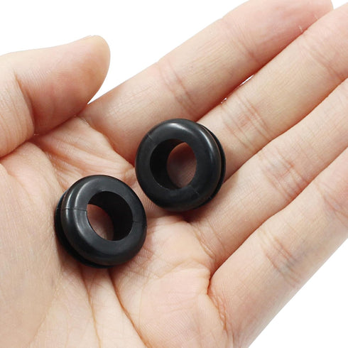 30Pcs Rubber Grommets 1/2" ID, Durable Wiring Hole Grommet for Cable Hose Wire Hardware Plumbing