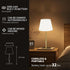 5000mAh 16 Cordless Table Lamp, Adjustable Height Battery Operated Desk Lamp with Remote, Rechargeable Light RGB Colors