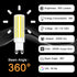 G9 Dimmable 8W Bulbs 75w 80w 6000K T4 G9 Bulb 360Beam 120v 800LM Pack 4 Led Light Halogen Equivalent, Daylight White