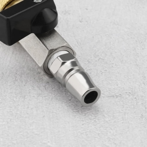 Compressed Air Quick Change Coupling, Pneumatic Ball Valve Shut-Off Valve 1/4 Inch