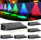 Solar Fence Lights Outdoor Waterproof LED, 13 Lighting Modes, Solar Outdoor Lights