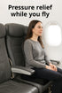 Tailbone Seat Cushion Non-Slip Orthopedic Memory Foam Pressure Relief for Long Sitting on Office Chair, Home Chair