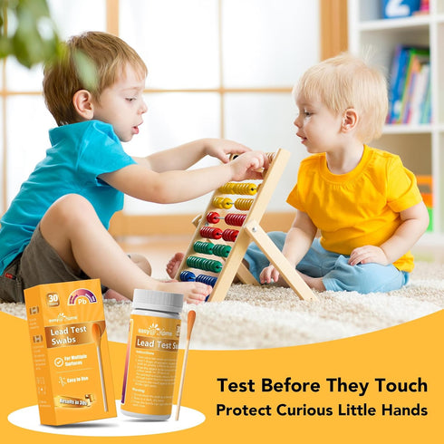 30 30-Second #EZLT-S:30 Easy@Home Lead Test Kit Rapid Swabs, Results Surface Lead Screen for Painted Walls, Woodwork