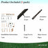 Generic 11 (48'') Louver Hardware System for Blinds and shutters, Sunblind System Brackets, Louver Hardware Kit