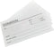 Generic Donation Currency Check Envelope - Tithe Church Offering Gift Charity - Gummed Seal - Pack of 100