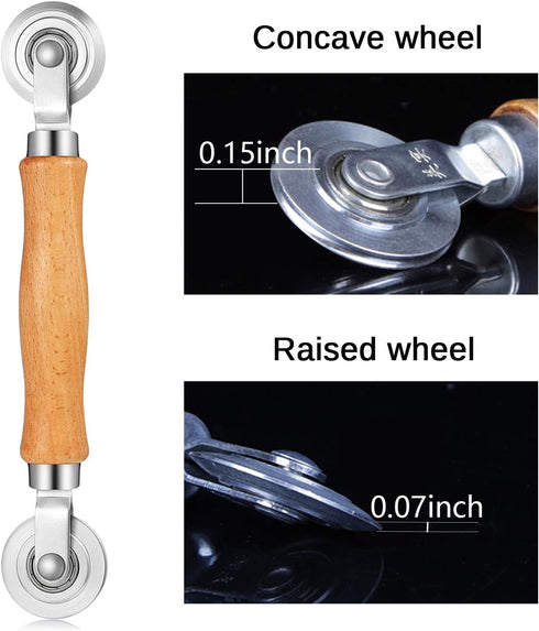 Screen Tool, King&Charles Screen Roller Tool with Bearing - Spline Tool, Screen repair tool Spline Roller for Installing Door Screen Window