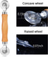 Screen Tool, King&Charles Screen Roller Tool with Bearing - Spline Tool, Screen repair tool Spline Roller for Installing Door Screen Window