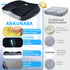 ANKUNABA Tailbone Seat Cushions for Office Chairs, Large Memory Foam Desk Chair Cushion for Coccyx Sciatica Back Pain