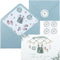 Draupnir 50 Pack Baby Shower Thank You Cards with Envelopes & Stickers