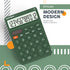 CATIGA 12 Digit Desktop Calculator with Large LCD Display, Round Design, Solar and Battery Dual Power for Office