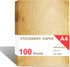 8.5" 11",100 A4 Loose Leaf Paper, Stationery Writing Paper, Vintage Antique Letterhead Paper x Sheets, Unpunched