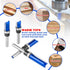 1/4 Inch 3/4" Length,1/2" Pattern Flush Trim Router Bits Shank, Cutting Cutting Diameter, Bottom Bearing Carbide Flush
