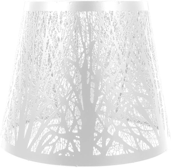 Uonlytech Tree Shadow Lamp Shade, E27 Clip On Table Lampshade Hollow out