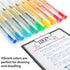 Premium Gel Ink Pen, Fine Point 0.5mm Ballpoint Pen, 24 Packs for Japanese Office School Stationery Supply