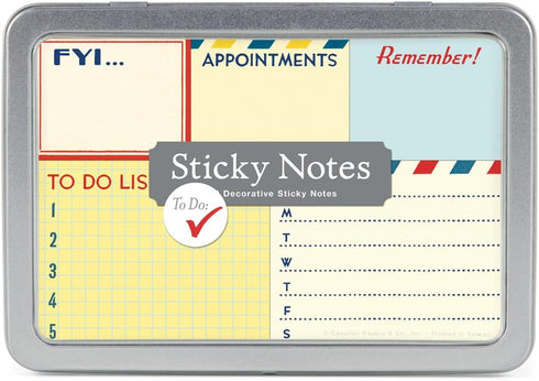 Cavallini Sticky Notes To Do