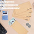 Joyberg 120 PCS Money Envelopes for Cash, Small Kraft Paper Envelopes for Money Self-Adhesive, Budget Organizer