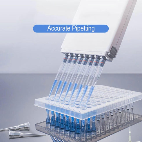 1000ul Universal Pipette Tips with Box, RNase/DNase Free & Pyrogen Safe, 96 Tips/Rack
