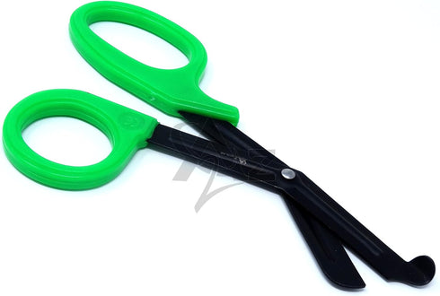 7.25" (A2ZSCILAB) Heavy Duty Fluoride Coated Nurse Doctor Medical Paramedic Trauma Shears Scissors (GREEN)