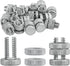 Split Bolt Joint Clamp Wire Connectors, 20 Pieces for Multiple Electric Fence Line Tap Clamp