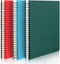 EUSOAR Spiral Lined Notebook, A5 3packs 5.5"X8.3" 120 Pages Lined Travel Notebooks Journal, Memo Notepad Sketchbook for