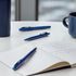 Parker IM Monochrome Ballpoint Pen, Blue Ink, Medium Point, Blue Finish and Trims, Gift Box