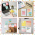 Teling 24 Pcs Rainbow Inspirational Sticky Notes 3 x 4 Inch Spanish Motivational Memo Pads for Nurse Teacher Gifts