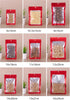 IRTGFHJE 100PCS Packaging Pouches(White,14x20cm) Flat Lock Bags Flat Matte Aluminum Foil Ziplock Bag DIY Matcha Cocoa