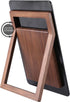 Desktop Black Glass Dry Erase Whiteboard, Small Portable White Board Easel for Desk, Reusable Notepad