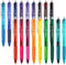Vanstek 18 Colors Retractable Erasable Gel Pens, Fine Point (0.7) for Drawing Writing Planner Crossword Puzzles