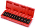 12 3/8-Inch Set, 5/16 1 inch, 6 12 3/8" MIXPOWER Pieces Drive Deep Impact Socket to CR-V, SAE, Point, Deep, Pieces Dr.