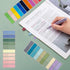 Sticky Tabs, 2400 pcs Book Tabs for Page Markers, Morandi Sticky Note Tabs for Notebooks