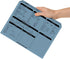 Blue Real Estate Folders, 25 Preprinted Property Listing Folders, 9 5/8" x 11 3/4" Seller Buyer Checklist
