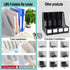 Lemical Freely Expanding Collapsible Magazine File Holder, 4 Vertical Compartment Space Saving Rack