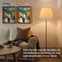 LEOOLS E12 LED Long Bulb, 7.3Inch Tubular Light Bulbs, 40W Dimmable Clear Glass Warm White, 6 Pack