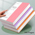 EMSHOI A5 Spiral Notebook, College Ruled, 300 Pages, 5.7" X 8.22", 100gsm Thick Paper, Waterproof Hardcover