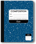 iScholar Composition Book, Wide Ruled, 9.75 x 7.5 - Inches, 100 Sheets, Cover Color May Vary (18100) by iScholar